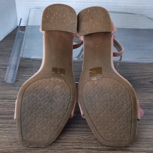 Kelly & Katie Butterfly  Chunky High Heels Size 6 Preppy Formal Dressy Pumps - Picture 12 of 14